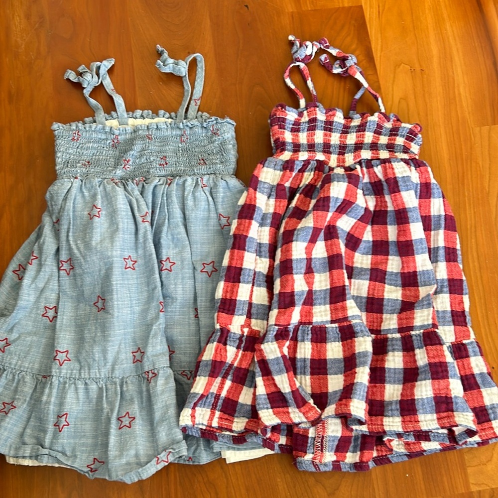 Set of toddler summer dresses